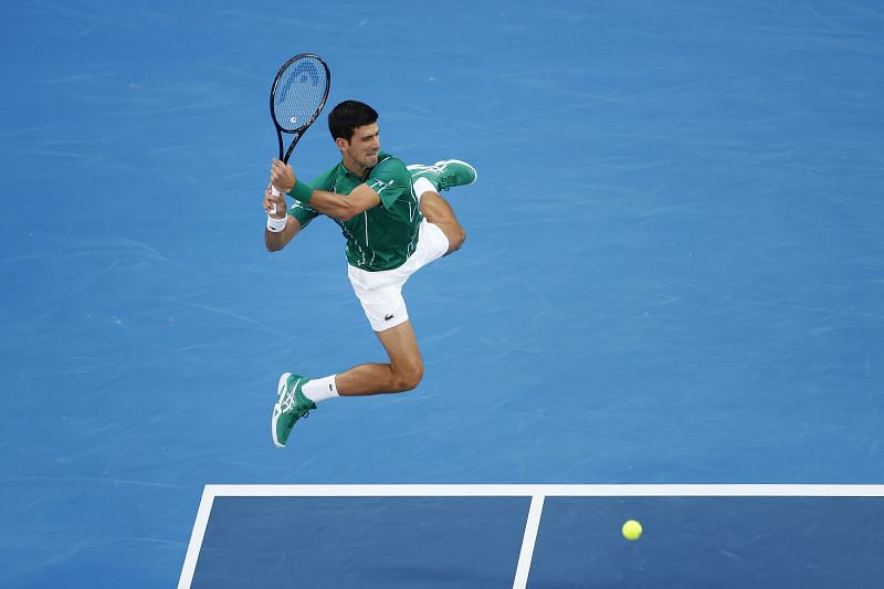 Novak Djokovic is the textbook tennis player