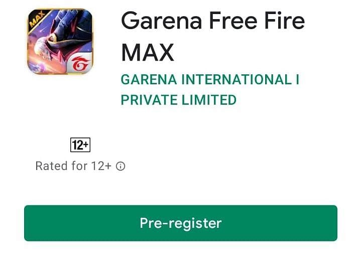 Pre-registration of Free Fire Max has already started in India (Image via Google Play Store)