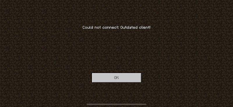 what does it mean in minecraft when it says outdated client tekkit launcher