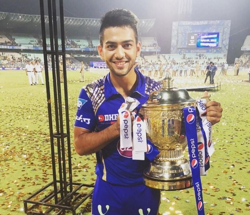 Unmukt Chand won the IPL with the Mumbai Indians in 2015 [Credits: Unmukt Chand]