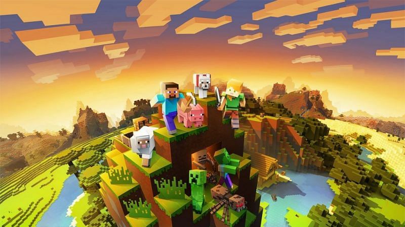 Official Minecraft poster (Image via Mojang)