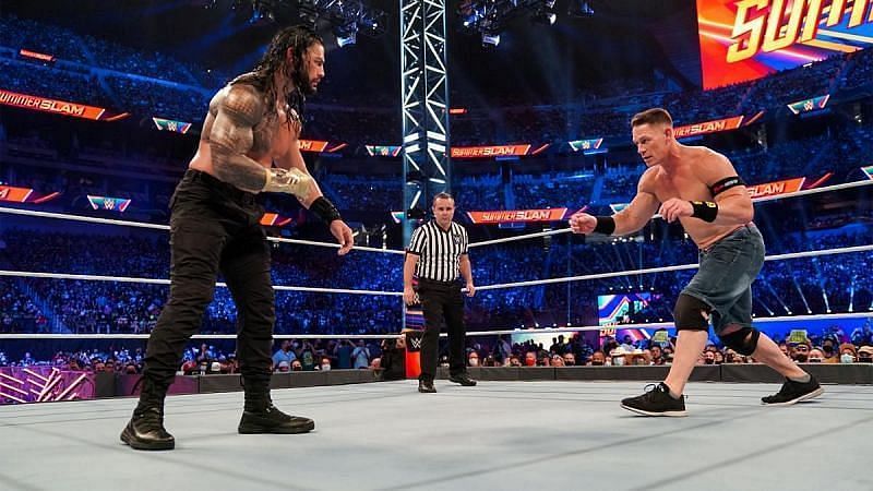 Roman Reigns Comments Facing John Cena Wwe Summerslam रोमन रेंस ने Wwe