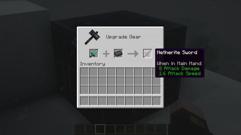 How to make netherite weapons in Minecraft