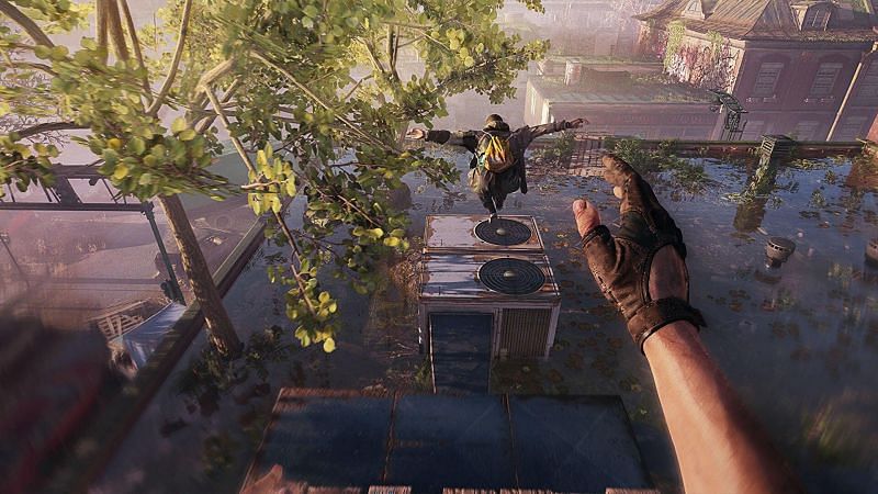 Survival-horror game Dying Light 2 features a brand new way of using parkour (Image via Techland)