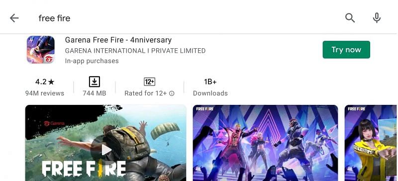 free fire play online on google account