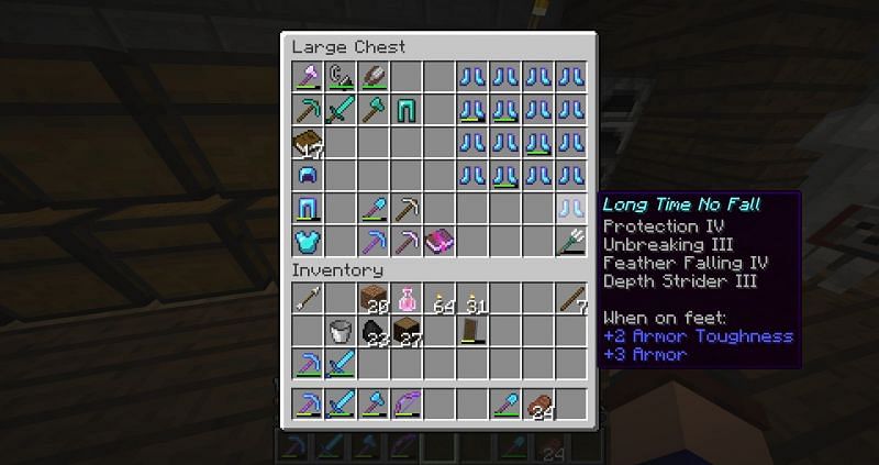 5 best enchantments for armor in Minecraft 1.14