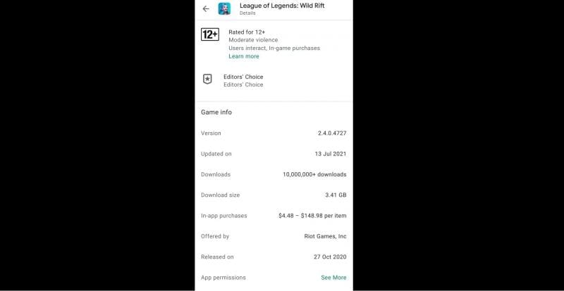 League of Legends Wild Rift released: Download link, file size, system ...