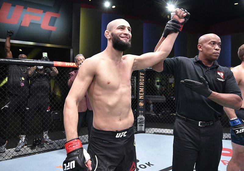 Khamzat Chimaev rocketed in popularity in 2020 but has not broken into the UFC&#039;s rankings yet