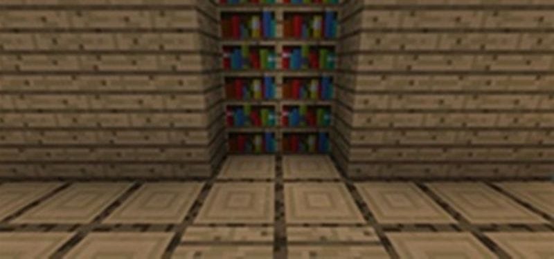 Although some builders have made incredible technical marvels to hide their structures, sometimes the simple methods still work well (Image via Mojang)