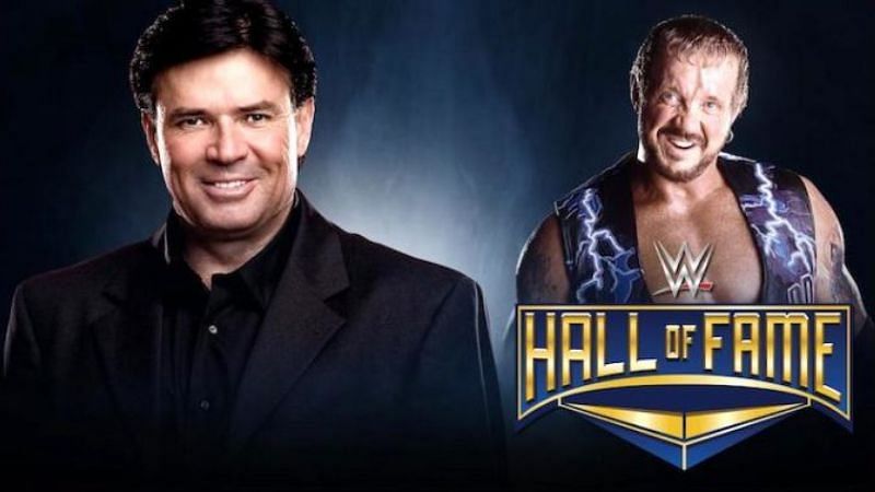 Eric Bischoff inducted DDP into the WWE Hall of Fame in 2017
