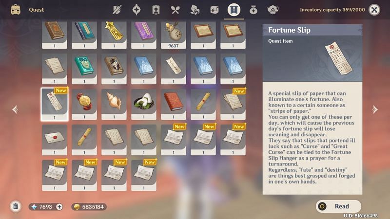 Where Is The Fortune Teller In Genshin Impact Fortune slip in Genshin Impact: What it is and where to find it