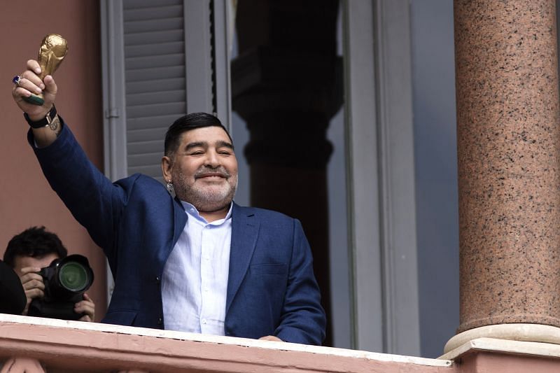 Diego Maradona is often regarded as the GOAT.