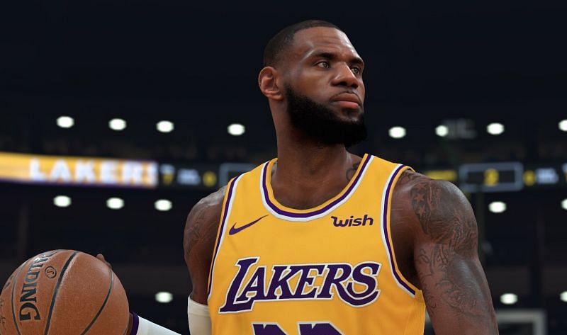 lebron james nba 2k