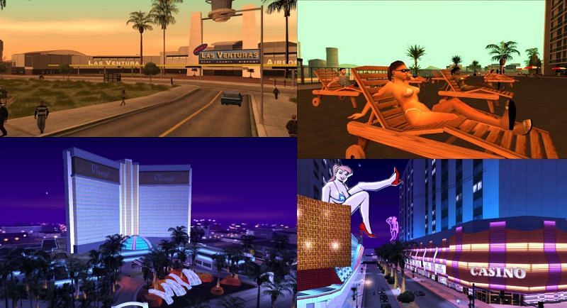 Las Venturas has that Las Vegas feel to it (Image via GTA Wiki)