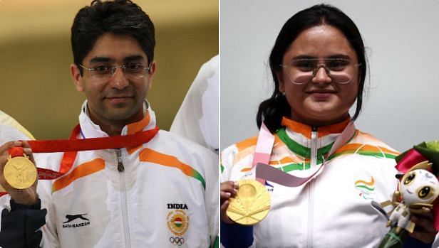 Abhinav Bindra and Avani Lekhara- Olympics and Paralympics gold medal-winning rifle shooters
