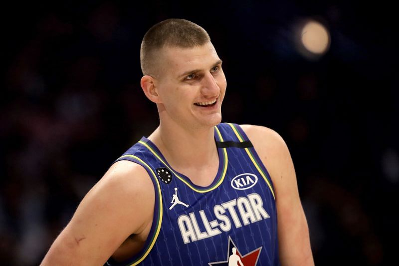 Nikola Jokic was all smiles in the 69th NBA All-Star Game