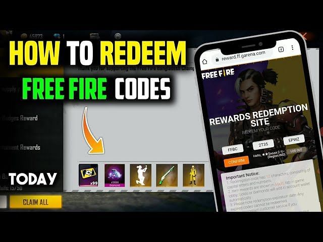Guide to use Free Fire redeem codes in OB29 update