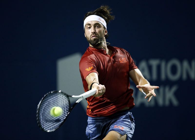Nikoloz Basilashvili is currently being tried for domestic abuse charges leveled by his ex-wife.