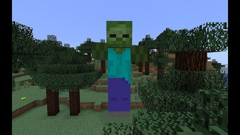 Giant Zombie. Image via Minecraft