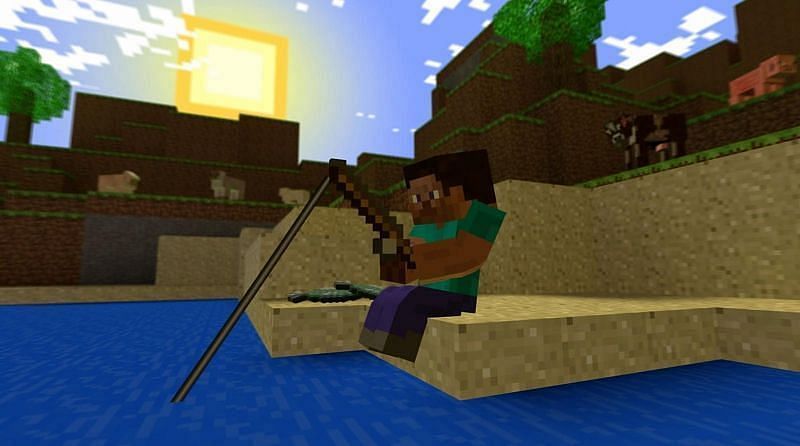 How to get rare loot by fishing in Minecraft