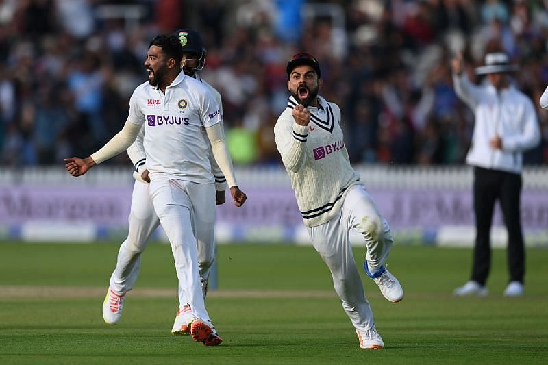 मोहम्मद सिराज ने लॉर्ड्स टेस्ट मैच के दौरान जबरदस्त गेंदबाजी की थी