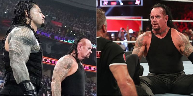 WWE Extreme Rules में अंडरटेकर और रोमन रेंस ने टीम बनाकर मैच लड़ा था 