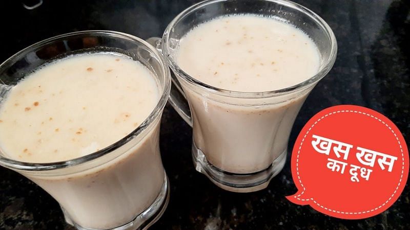 खसखस और दूध के साथ आने से सेहत होगी बेहतर, बीमारियाँ छूमंतर (फोटो: Anjna Rana Kitchen YouTube)