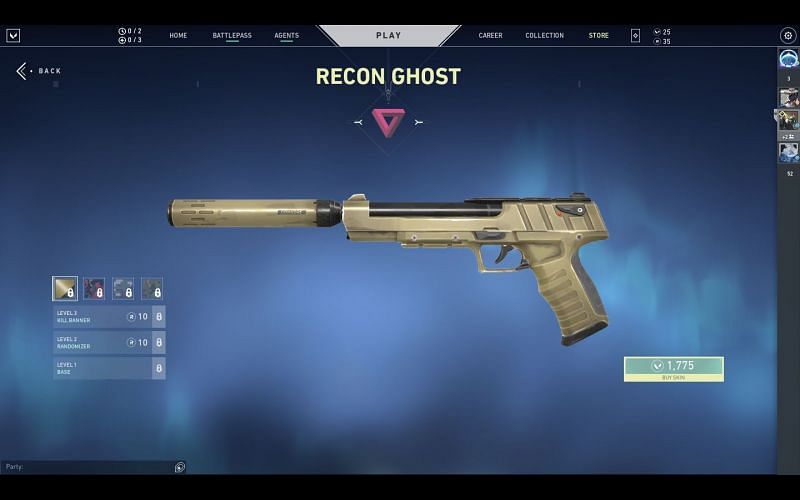 How to buy the Recon skin bundle in Valorant