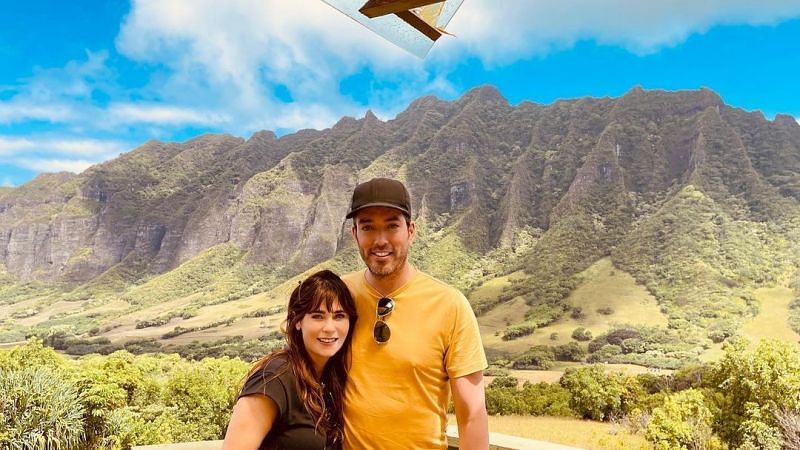 Zooey Deschanel and Jonathan Scott vacationing in Hawaii (Image via Jonathan Scott/Instagram)