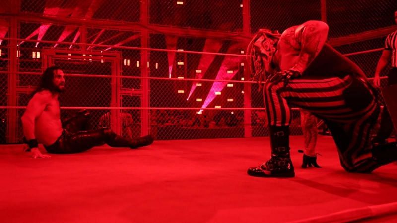 The events of the match between Seth Rollins and "The Fiend" Bray Wyatt left the audience upset