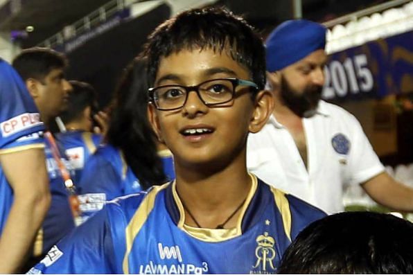 Picture of Rahul Dravid&#039;s first son Samit Dravid