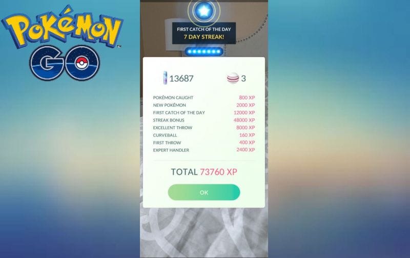 Every way to earn XP in Pokemon GO