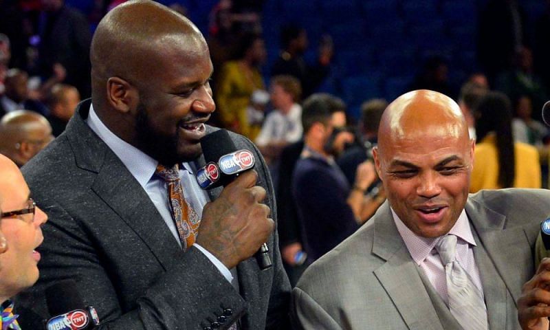 NBA pundits Shaquille O&#039;Neal and Charles Barkley. Photo credits: ftw.usatoday.com