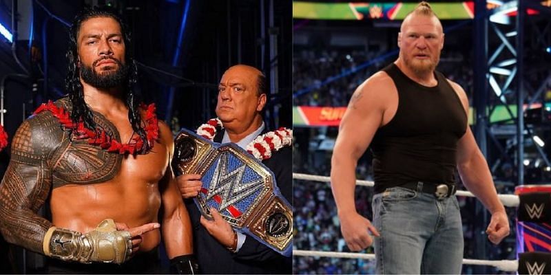 WWE Crown Jewel में रोमन रेंस और ब्रॉक लैसनर के बीच मैच होगा