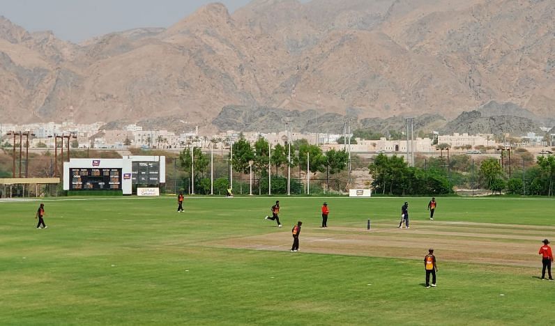 दोनों टीमों के बीच मुकाबला ओमान में खेला गया