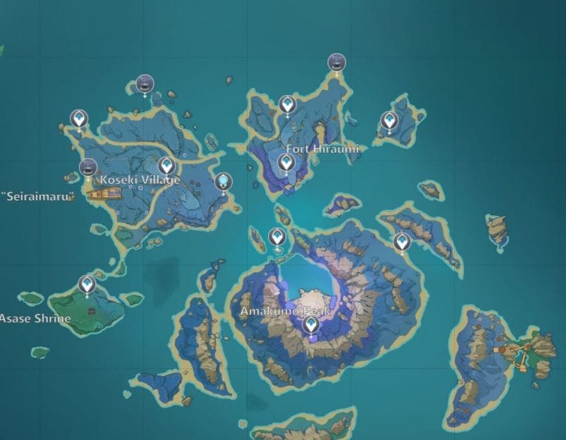 All Genshin Impact locations to find Lightning Strike Probe puzzles in