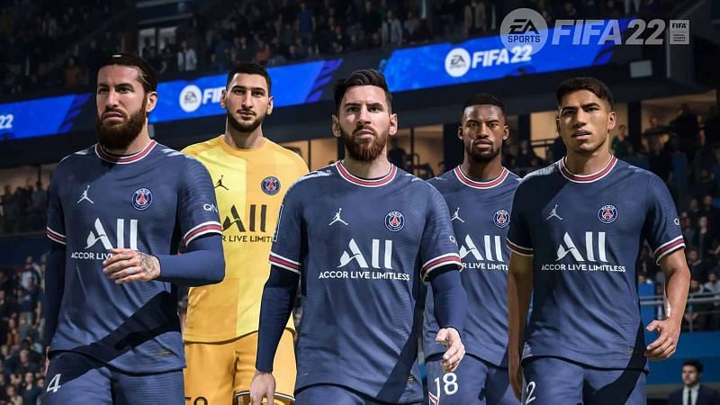 Leo Messi&rsquo;s addition has made PSG so much more fearsome in FIFA 22 (Image via EA Sports)