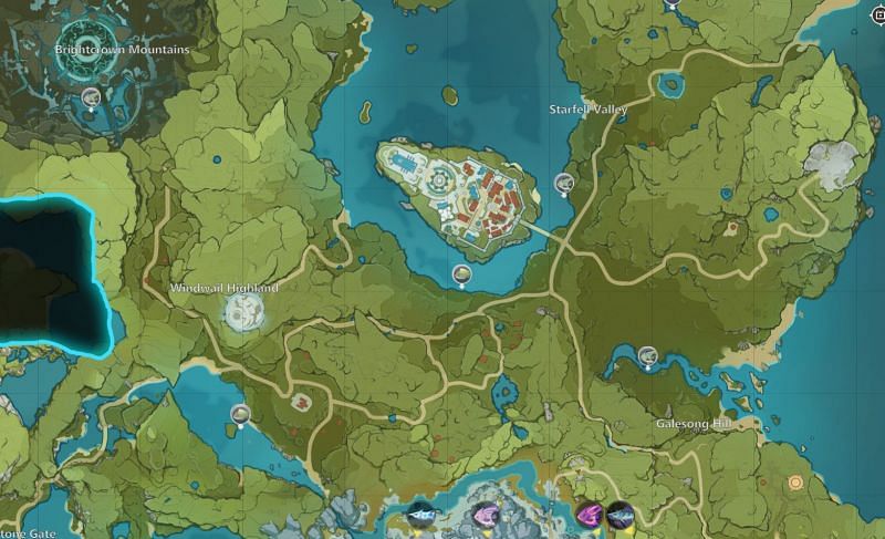 All Genshin Impact fishing spots on Interactive Map: How to find ...