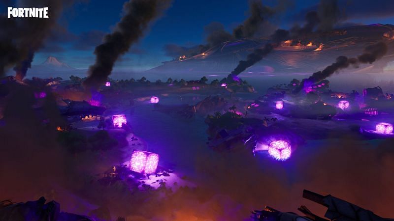 Drop into the best spots in Fortnite Season 8 to have an early game advantage (Image via Epic Games)