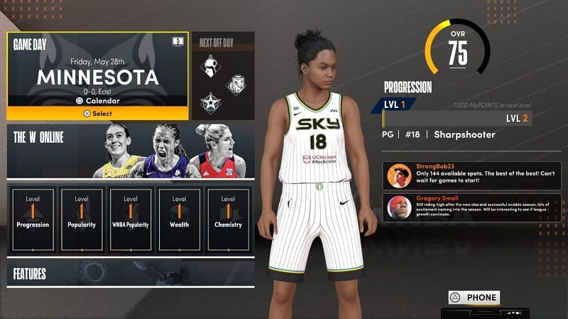The WNBA was introduced to the first NBA 2K game via 2K20 (Image via Sportskeeda)