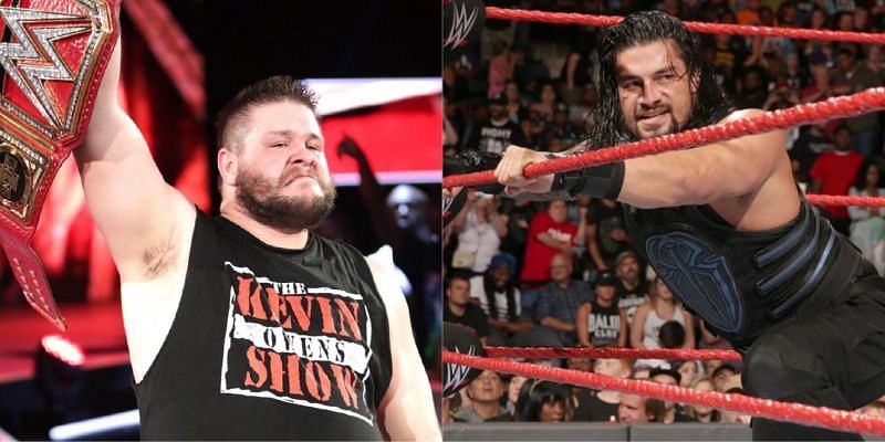 WWE Raw के एक एपिसोड में रोमन रेंस और केविन ओवेंस के बीच मैच हुआ था