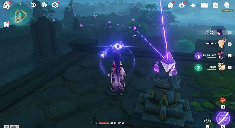 Genshin Impact Suigetsu Pool puzzle guide How to solve the relay Stone