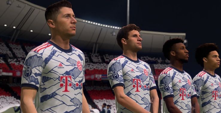 Bayern Munich are perennial top dogs in FIFA games (Image via EA Sports)