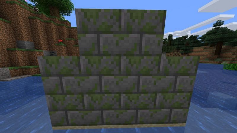 How Do You Make Mossy Stone Bricks In Minecraft