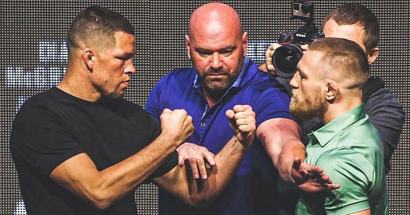 Nate Diaz and Conor McGregor have been going back-and-forth on Twitter recently