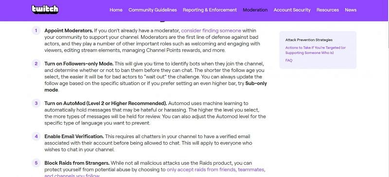 Twitch&#039;s plan to combat hate-raids (Image via Twitch.tv)