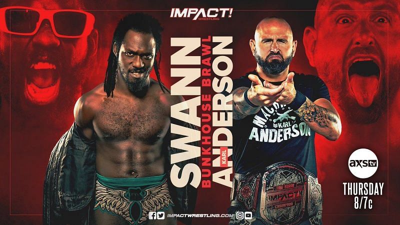 IMPACT Wrestling: Rich Swann took on Karl Anderson in a Bunkhouse Brawl
