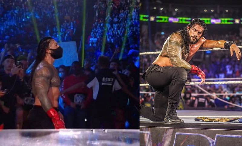 WWE Extreme Rules में फैंस के बीच रोमन रेंस ने पहना था मास्क 