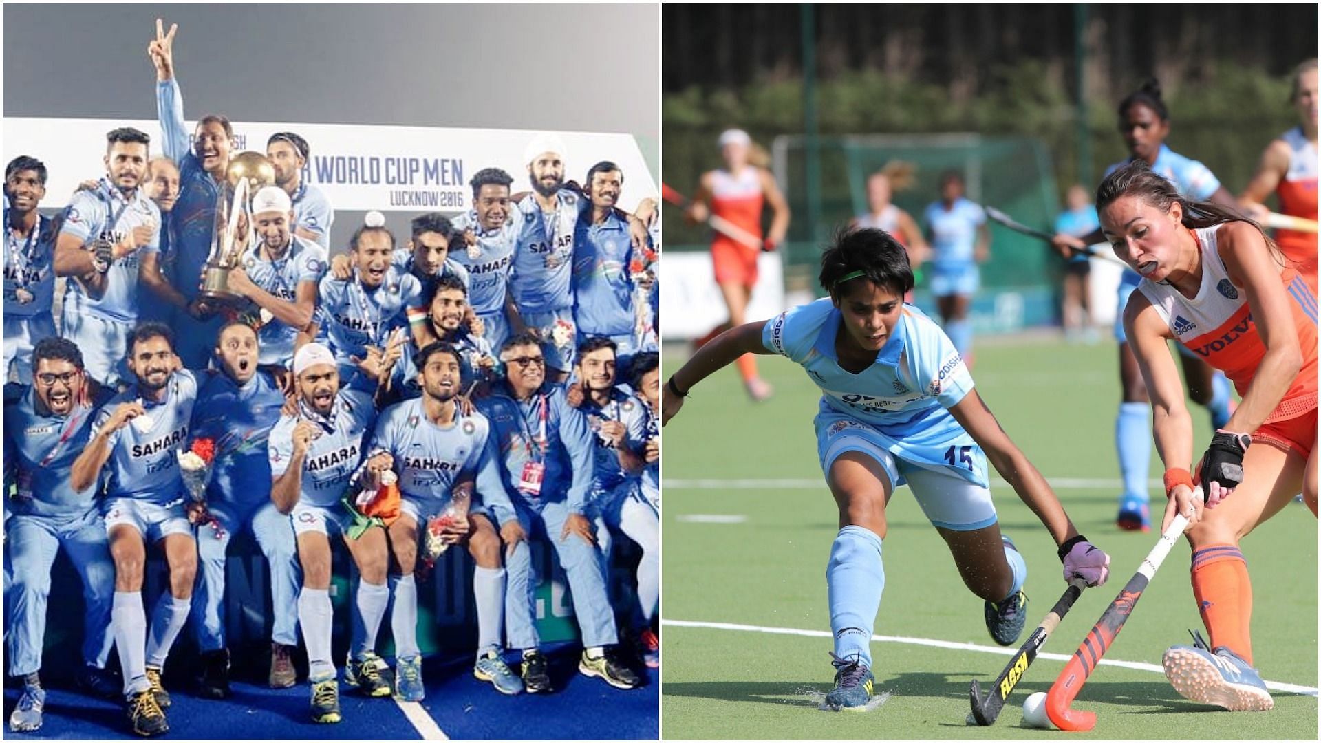 FIH Hockey Junior World Cup men&#039;s and women&#039;s team (Pic Credit: twitter)