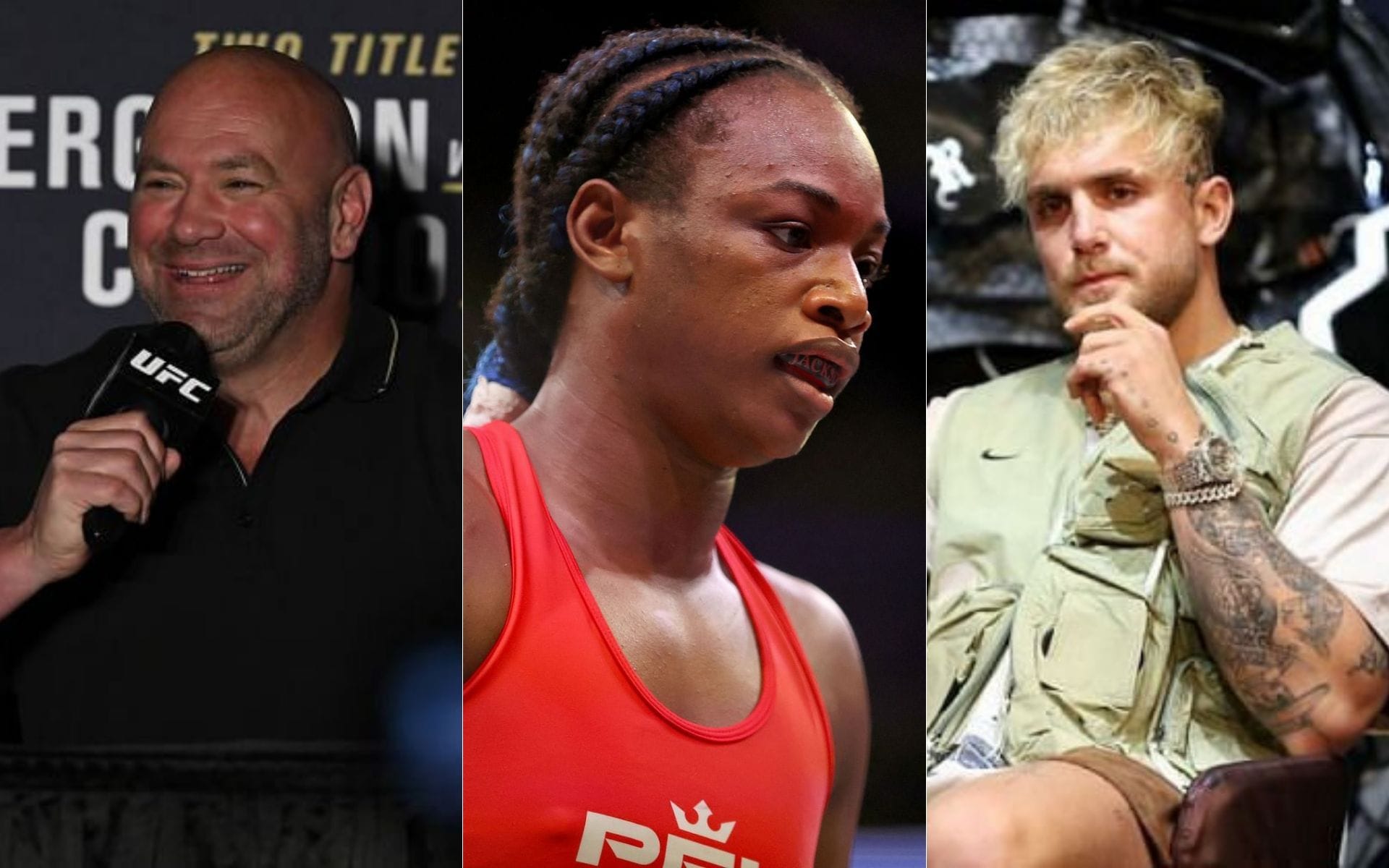 UFC News Dana White on Claressa Shields' war of words with Jake Paul